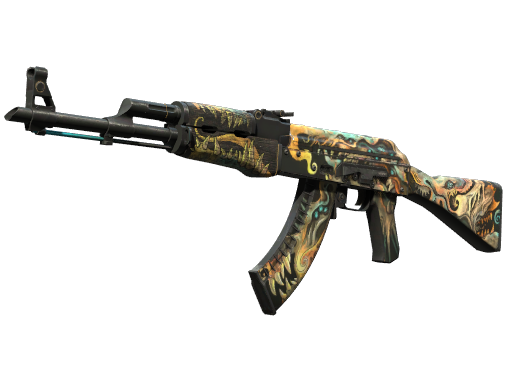 StatTrak™ AK-47 | Phantom Disruptor (Well-Worn)