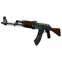 StatTrak™ AK-47 | Fire Serpent (Battle-Scarred)