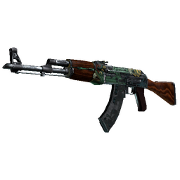 free csgo skin StatTrak™ AK-47 | Fire Serpent (Battle-Scarred)