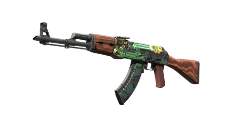 AK-47 | Fire Serpent (Well-Worn)