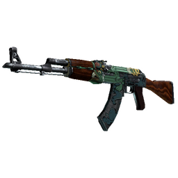 free cs2 skins AK-47 | Fire Serpent (Well-Worn)