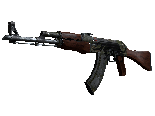 StatTrak™ AK-47 | Jaguar (Battle-Scarred)