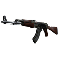StatTrak™ AK-47 | Jaguar (Battle-Scarred)