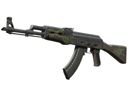 AK-47 | Изумрудные завитки (Закалённое в боях)