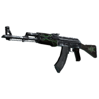 AK-47 | Emerald Pinstripe (Battle-Scarred)