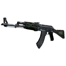 free csgo skin AK-47 | Emerald Pinstripe (Battle-Scarred)