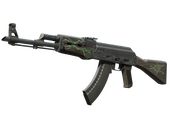 AK-47 | Emerald Pinstripe (Well-Worn)