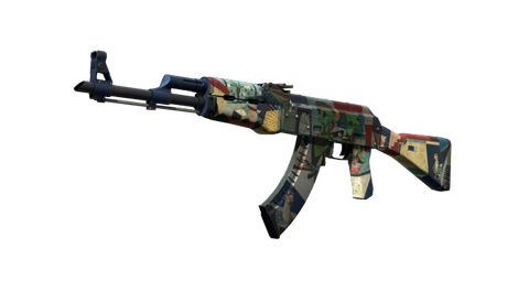 StatTrak™ AK-47 | Leet Museo (Battle-Scarred)