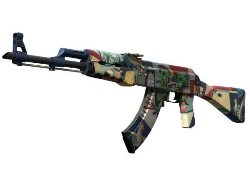 StatTrak™ AK-47 | Leet Museo (Well-Worn)