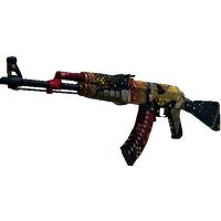 StatTrak™ AK-47 | The Empress (Battle-Scarred)