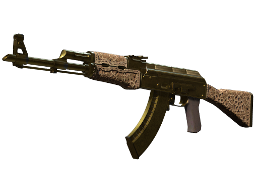 Souvenir AK-47 | Gold Arabesque (Battle-Scarred)