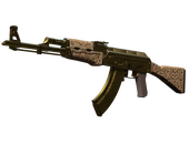 AK-47 | Gold Arabesque (Battle-Scarred)