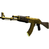 AK-47 | Gold Arabesque <br>(Battle-Scarred)