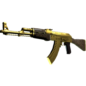 Souvenir AK-47 | Gold Arabesque (Field-Tested)