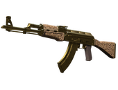 Souvenir AK-47 | Gold Arabesque (Field-Tested)