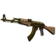 AK-47 | Gold Arabesque (Well-Worn)