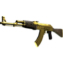 Souvenir AK-47 | Gold Arabesque (Field-Tested)