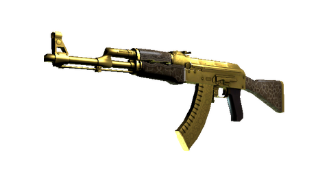 Souvenir AK-47 | Gold Arabesque (Field-Tested)