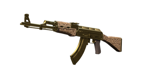 Souvenir AK-47 | Gold Arabesque (Factory New)