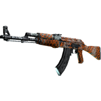 Souvenir AK-47 | Safety Net (Battle-Scarred)