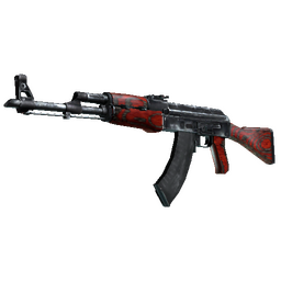 free csgo skin AK-47 | Red Laminate (Well-Worn)