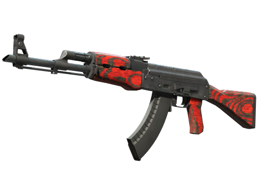 StatTrak™ AK-47 | Красный глянец (Поношенное)