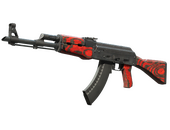 StatTrak™ AK-47 | Красный глянец (После полевых испытаний)