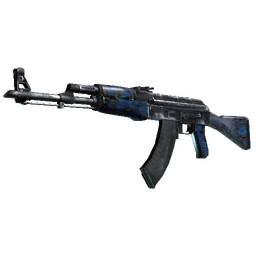 AK-47 | Blue Laminate (Well-Worn)