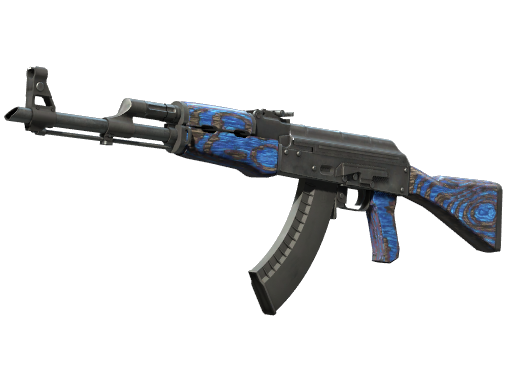 StatTrak™ AK-47 | Синий глянец (Поношенное)