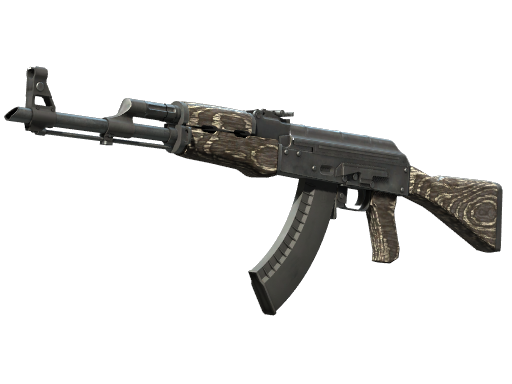 AK-47 | Czarny laminat (lekkie zużycie)