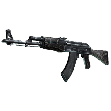 Souvenir AK-47 | Black Laminate (Battle-Scarred)
