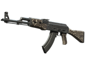 Souvenir AK-47 | Black Laminate (Well-Worn)