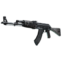 Souvenir AK-47 | Black Laminate (Minimal Wear)