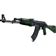Souvenir AK-47 | Green Laminate (Field-Tested)