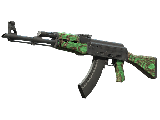 Souvenir AK-47 | Green Laminate (Minimal Wear)