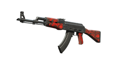 StatTrak™ AK-47 | Red Laminate (Battle-Scarred)