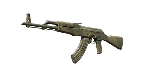 Souvenir AK-47 | Safari Mesh (Well-Worn)