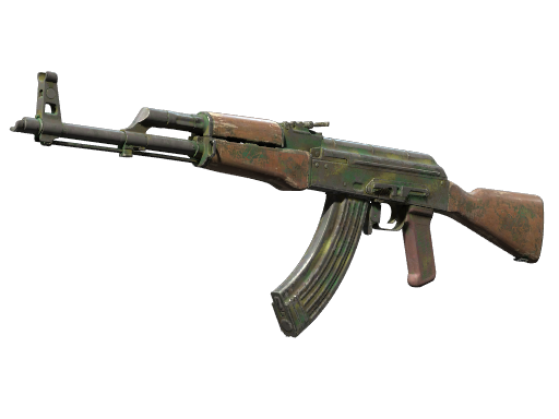 AK-47 | Kolory dżungli (po ciężkich walkach)