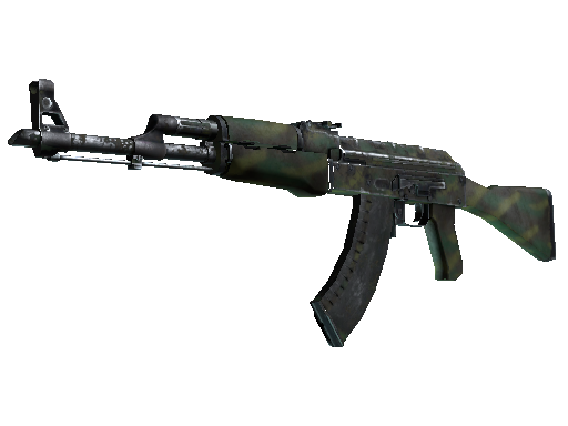 AK-47 | Jungle Spray (Battle-Scarred)