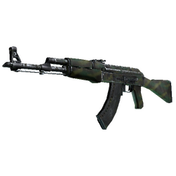 AK-47 | Jungle Spray (Battle-Scarred)