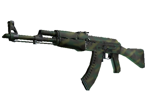 AK-47 | Jungle Spray (Well-Worn)