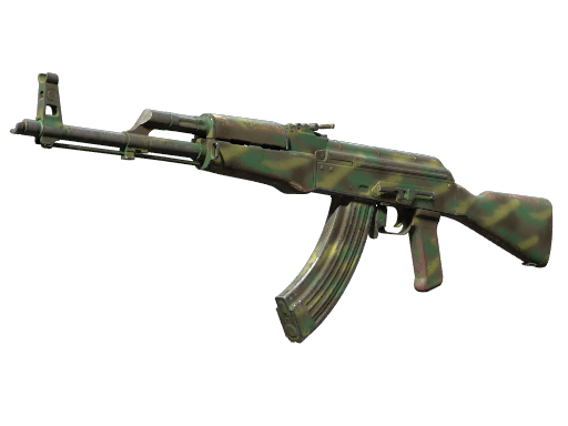 AK-47 | Jungle Spray (Well-Worn)
