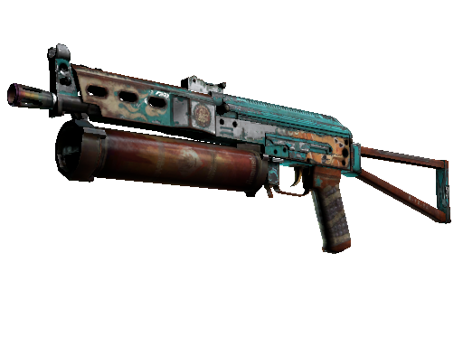 StatTrak™ PP-Bizon | Embargo (Battle-Scarred)