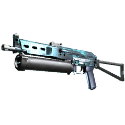 free csgo skin StatTrak™ PP-Bizon | Cobalt Halftone (Factory New)