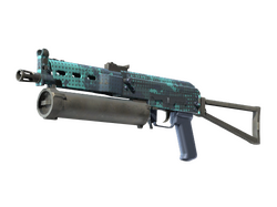 StatTrak PP-Bizon | Cobalt Halftone
