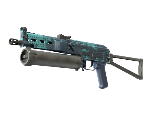 StatTrak PP-Bizon | Cobalt Halftone