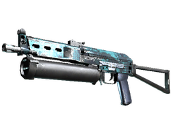 StatTrak PP-Bizon | Cobalt Halftone