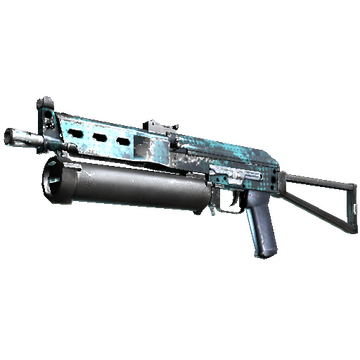 PP-Bizon | Cobalt Halftone (Well-Worn)