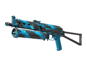 StatTrak™ PP-Bizon | Blue Streak (Minimal Wear)