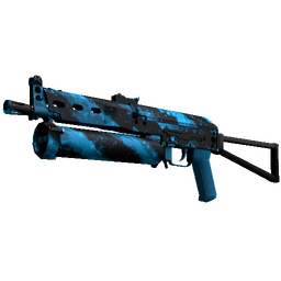 StatTrak™ PP-Bizon | Blue Streak (Minimal Wear)